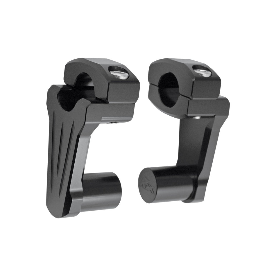 PIVOTING HANDLEBAR RISER BLACK 2" RISE - 44-8460BK