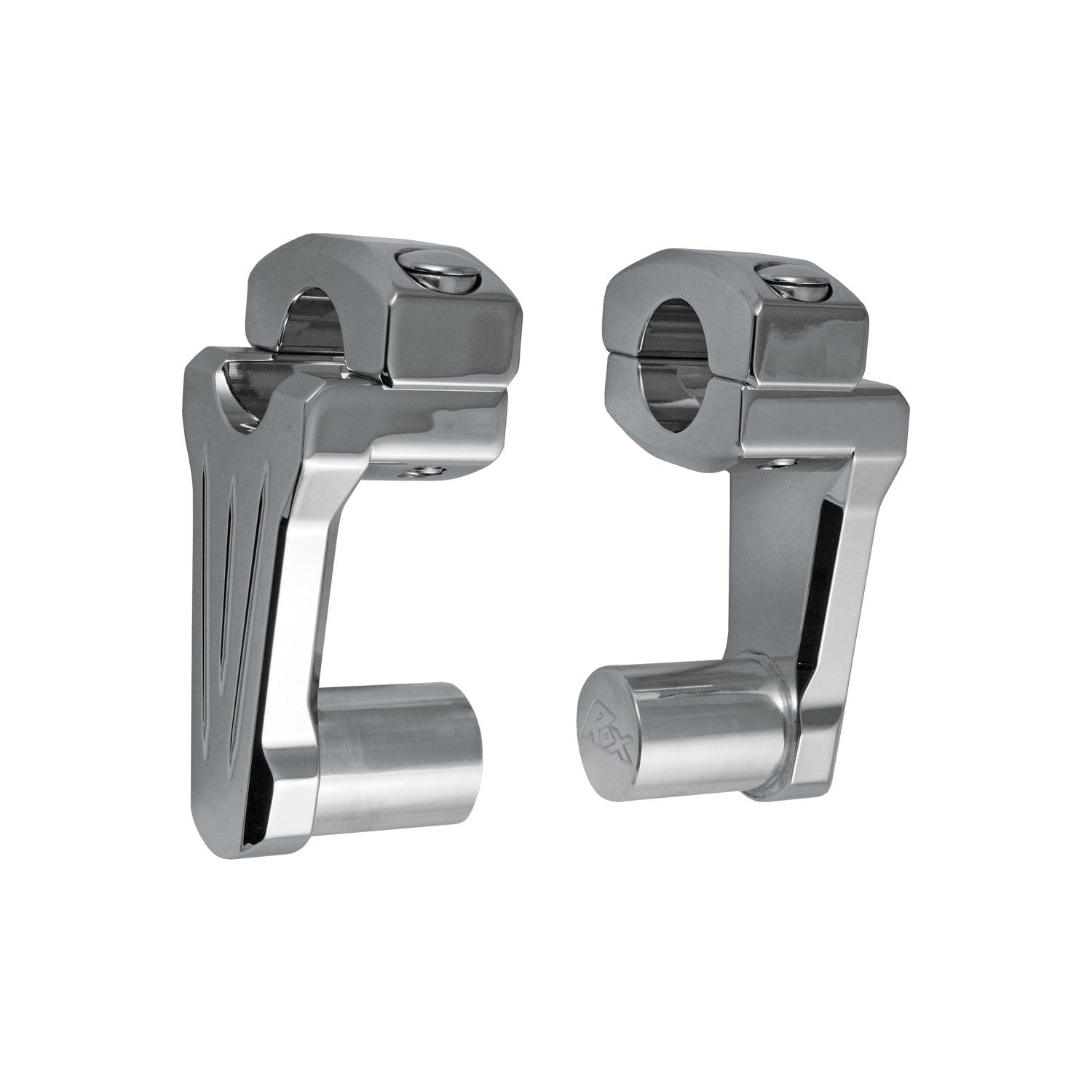 PIVOTING HANDLEBAR RISER CHROME 2" RISE - 44-8460C