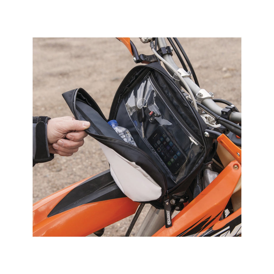 FRONT NUMBER PLATE BAG BLACK - 45-2080-1