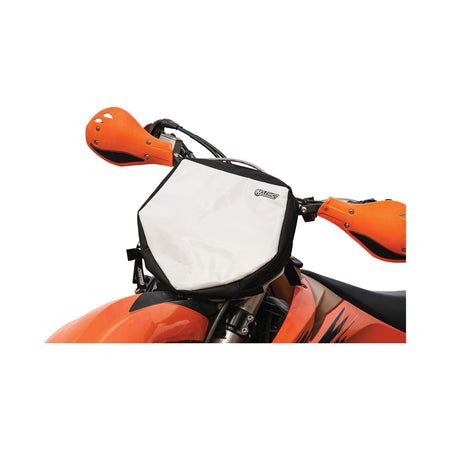 FRONT NUMBER PLATE BAG BLACK - 45-2080