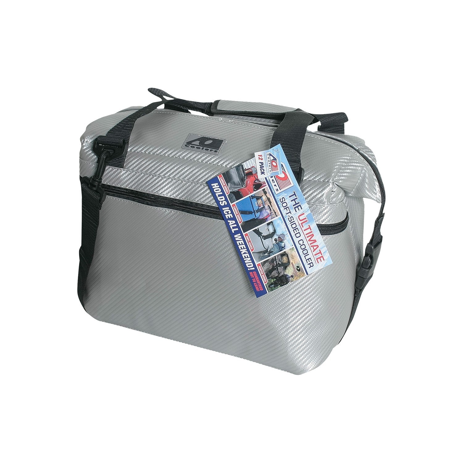 CARBON COOLER 36/PK SILVER 21"X10"X12" - 45-27262
