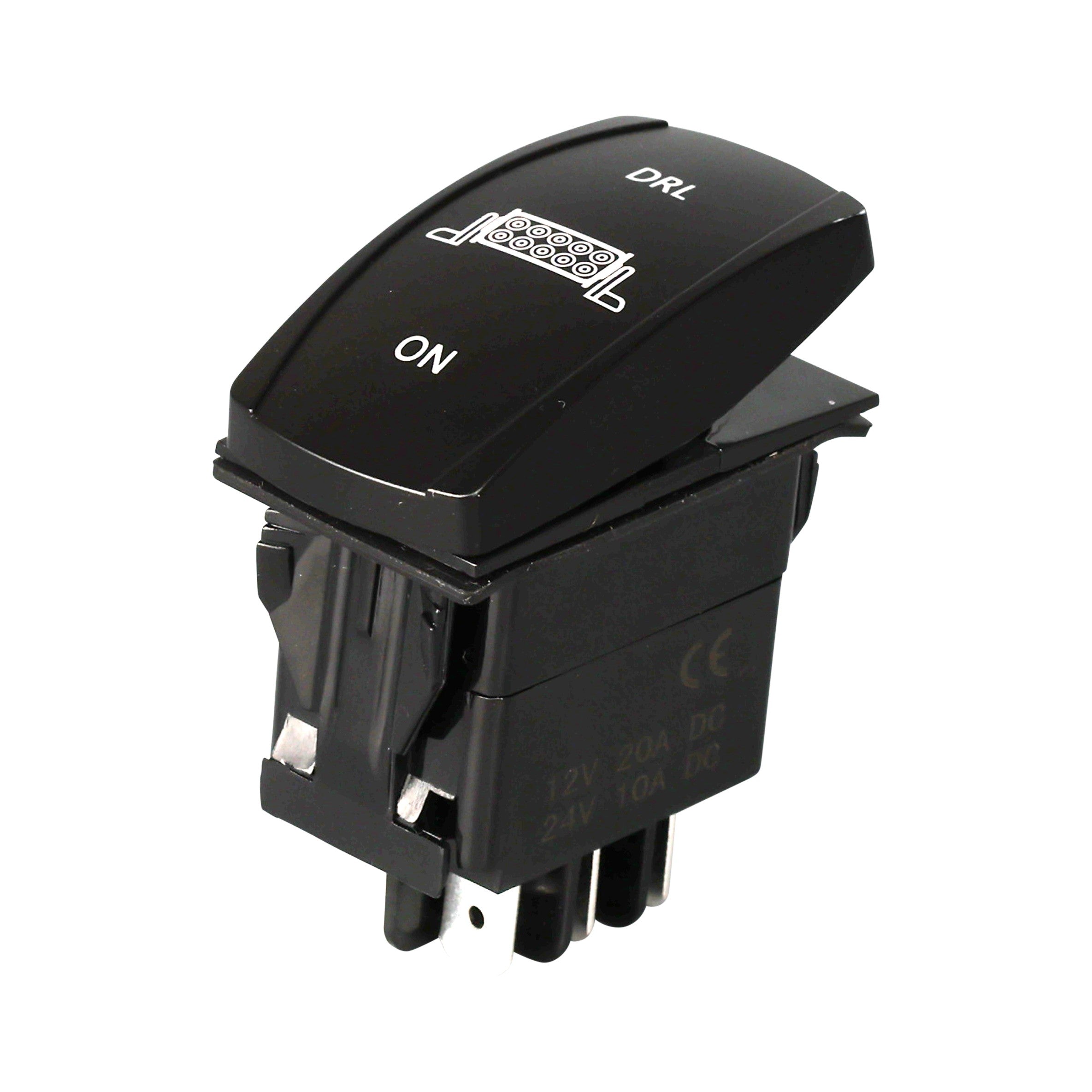 DRL 3 POSITION LED SWITCH PRO BACKLIT - 459-19098