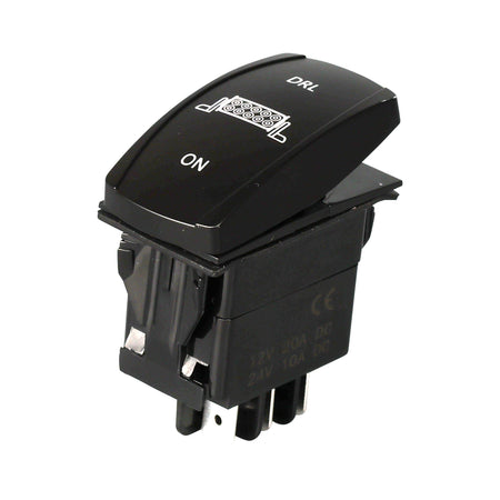 DRL 3 POSITION LED SWITCH PRO BACKLIT - 459-19098