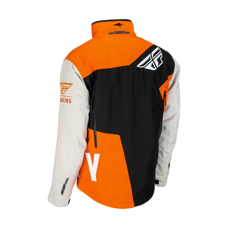 SNX PRO JACKET ORANGE/GREY/BLACK LG - 470-4119L-1
