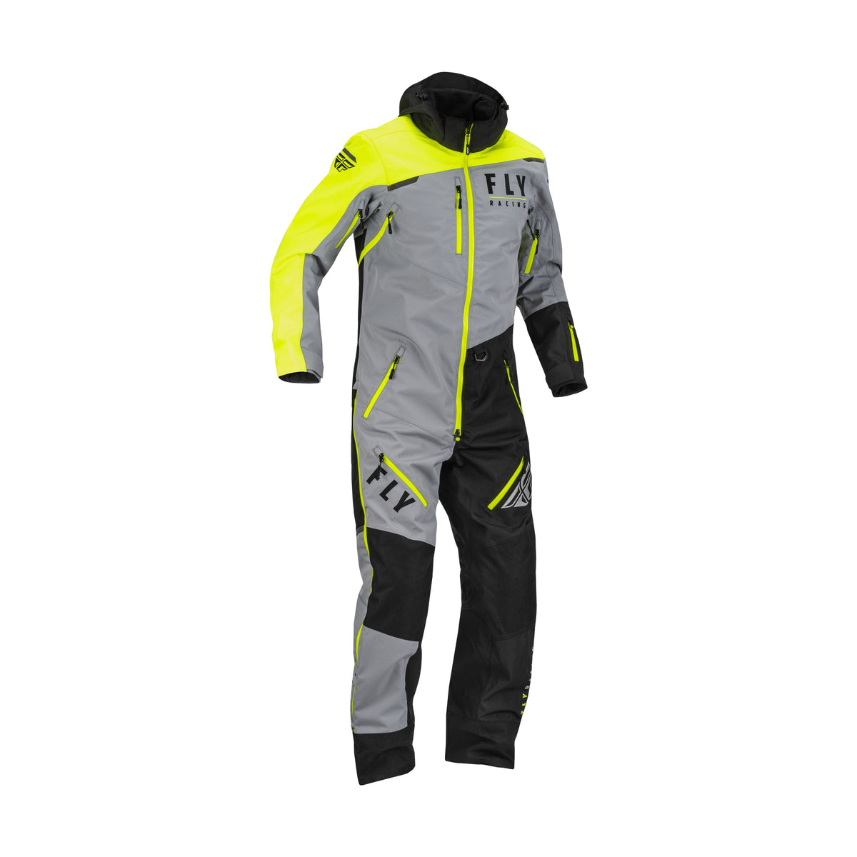 COBALT SHELL MONOSUIT BLACK/GREY/HI-VIS MD - 470-4351M