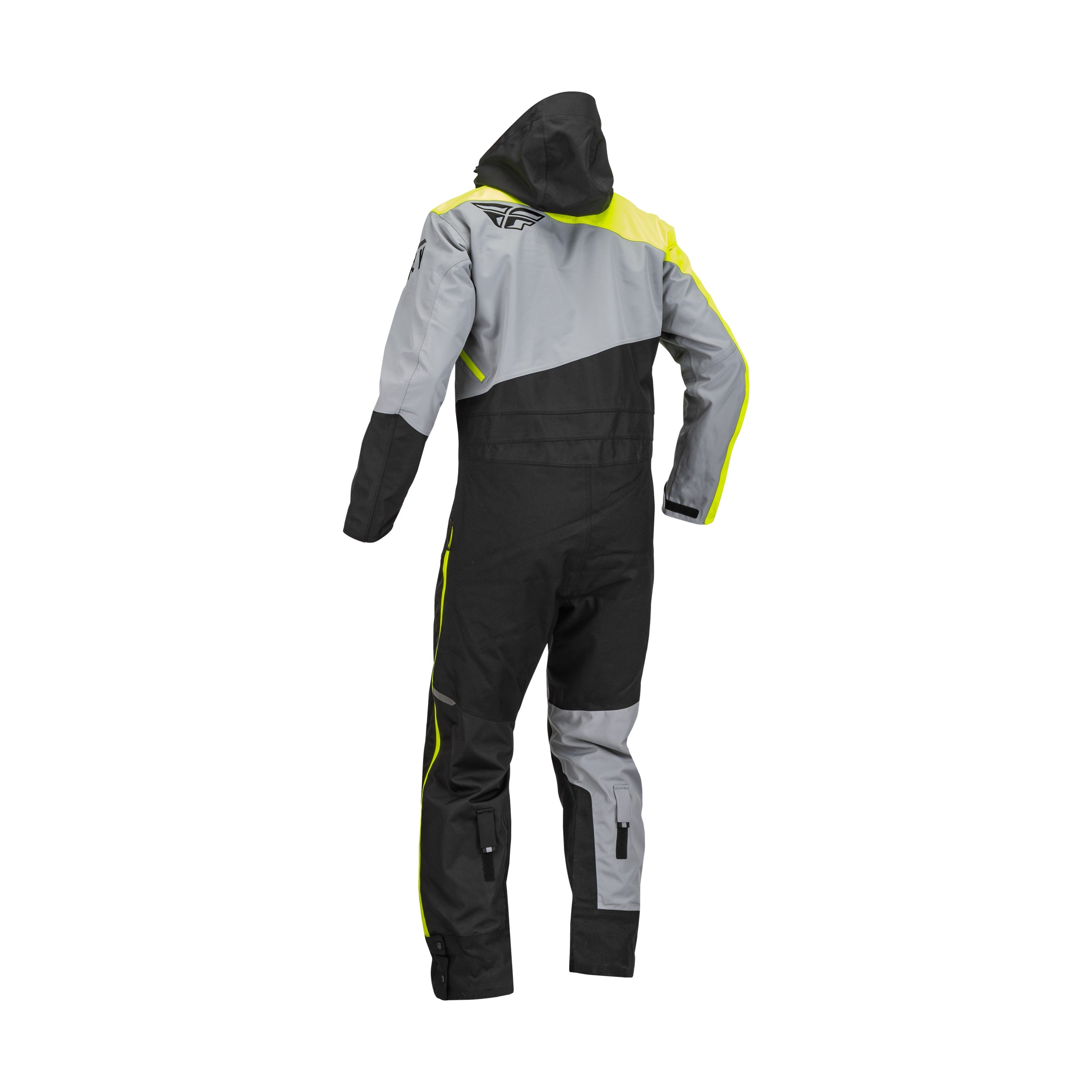 COBALT SHELL MONOSUIT BLACK/GREY/HI-VIS XL - 470-4351X-1