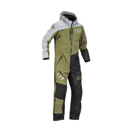COBALT SHELL MONOSUIT OLIVE/GREY LG - 470-4353L