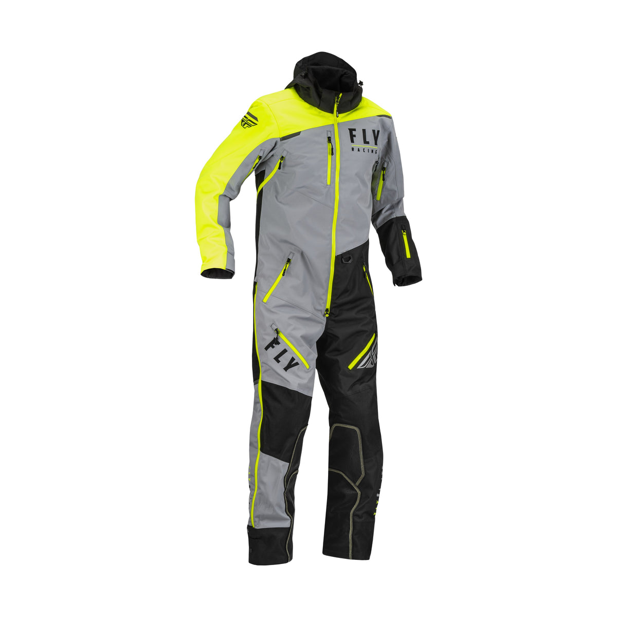 COBALT SHELL SB MONOSUIT BLACK/GREY/HI-VIS MD - 470-4356M