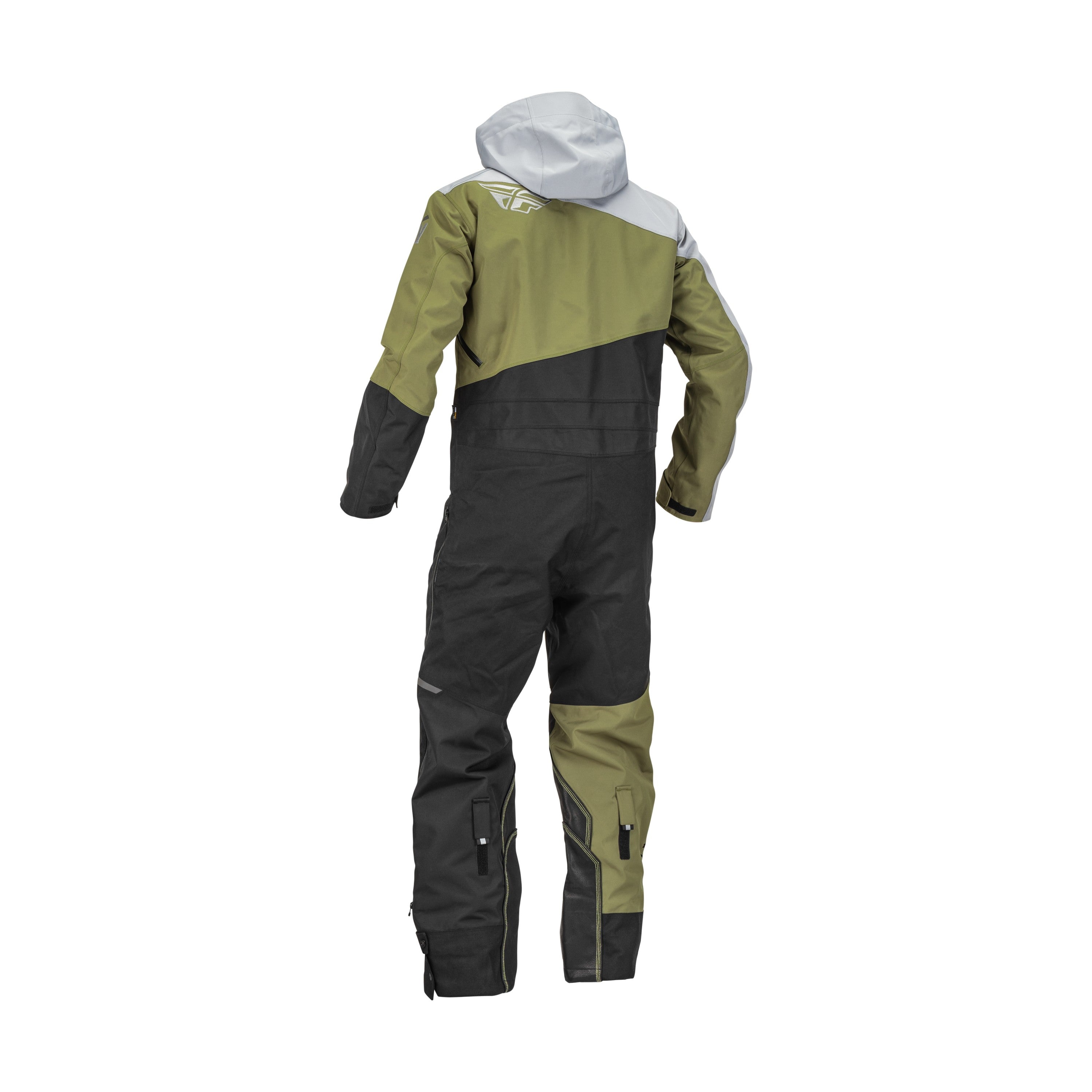 COBALT SHELL SB MONOSUIT OLIVE/GREY LG - 470-4358L-1