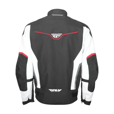 STRATA JACKET BLACK/WHITE/RED 4X - 477-21014X-2