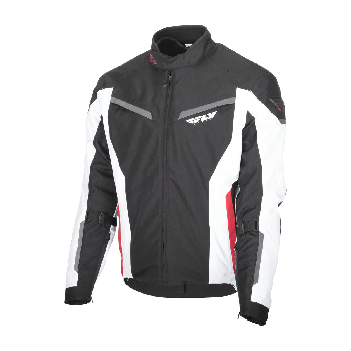 STRATA JACKET BLACK/WHITE/RED 4X - 477-21014X