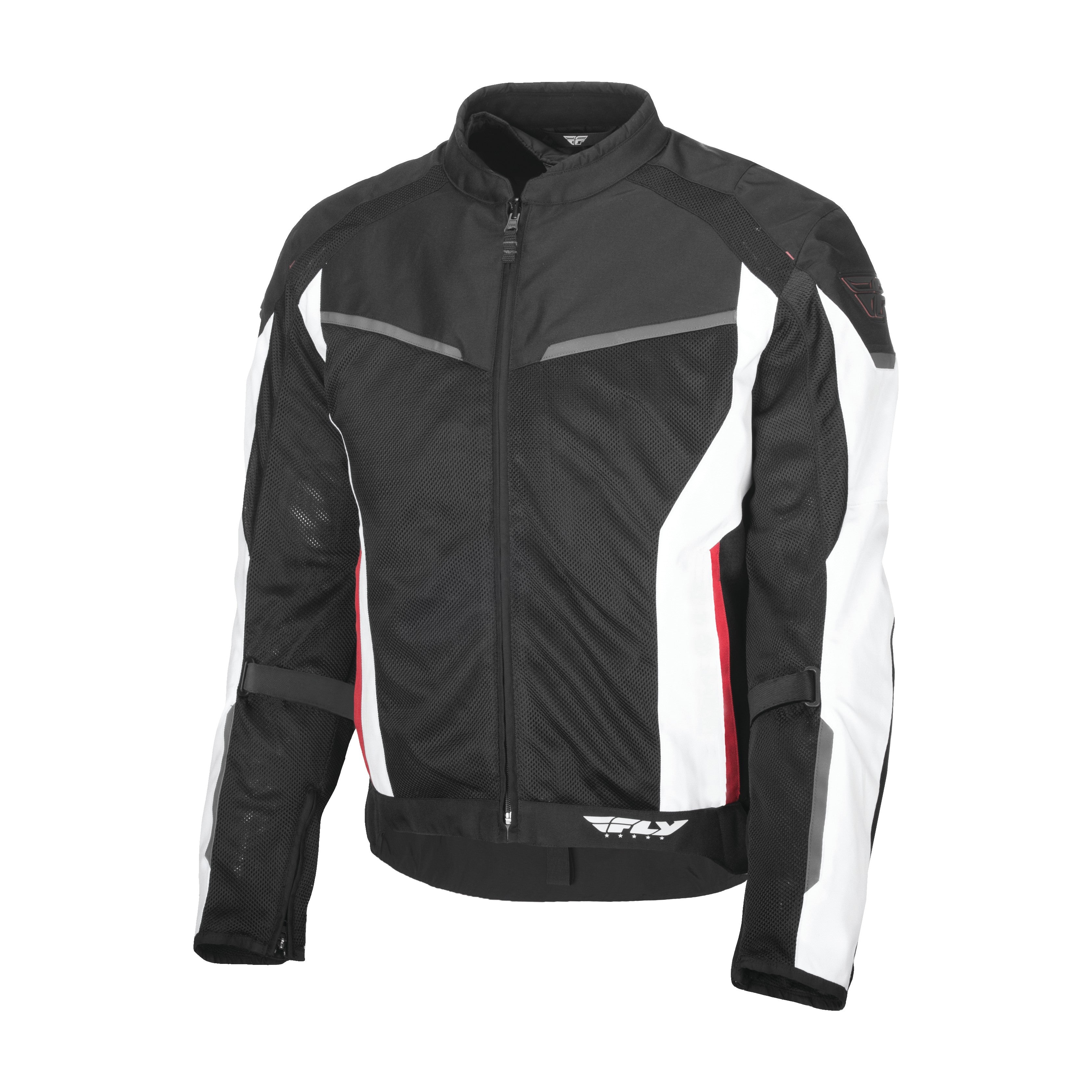 STRATA JACKET BLACK/WHITE/RED SM - 477-2101S-1