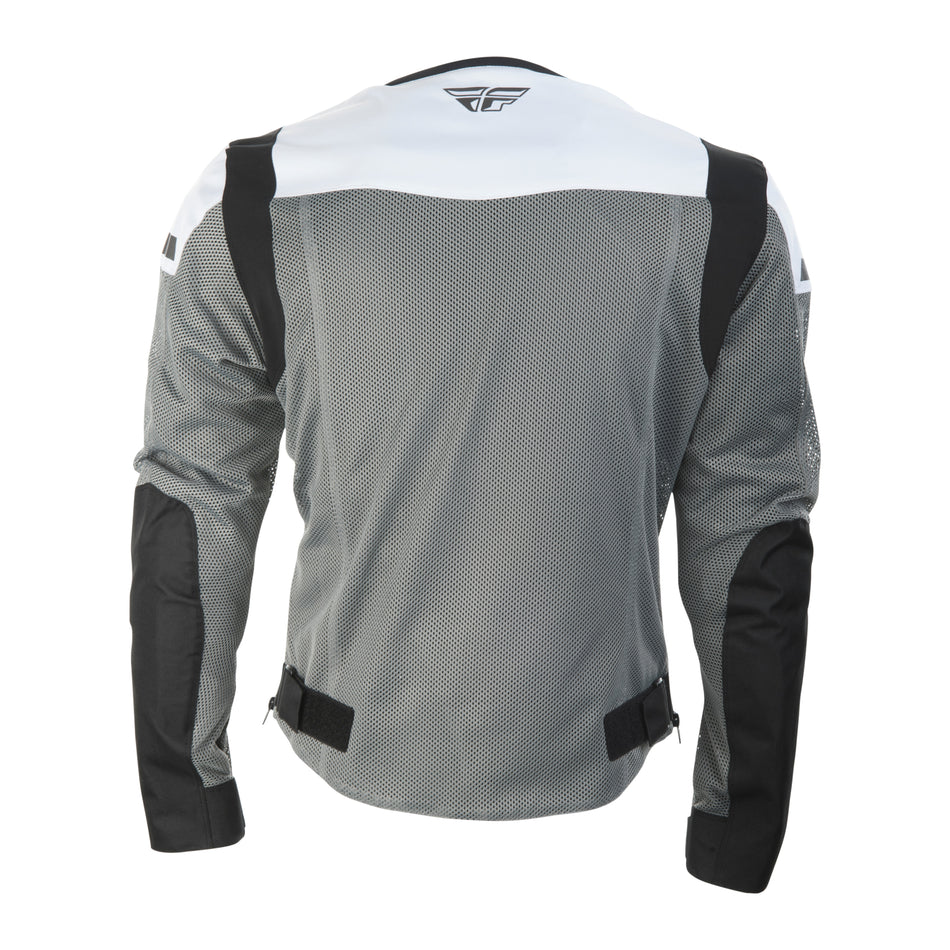 FLUX AIR MESH JACKET BLACK/WHITE 2X - 477-40742X-1