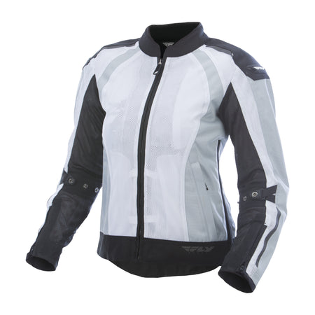 WOMEN'S COOLPRO MESH JACKET WHITE/BLACK MD - 477-8056M