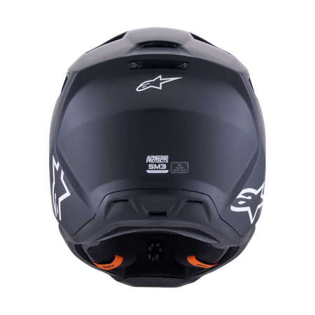 SM3 SOLID HELMET BLACK MATT SM - 482-00116S-3