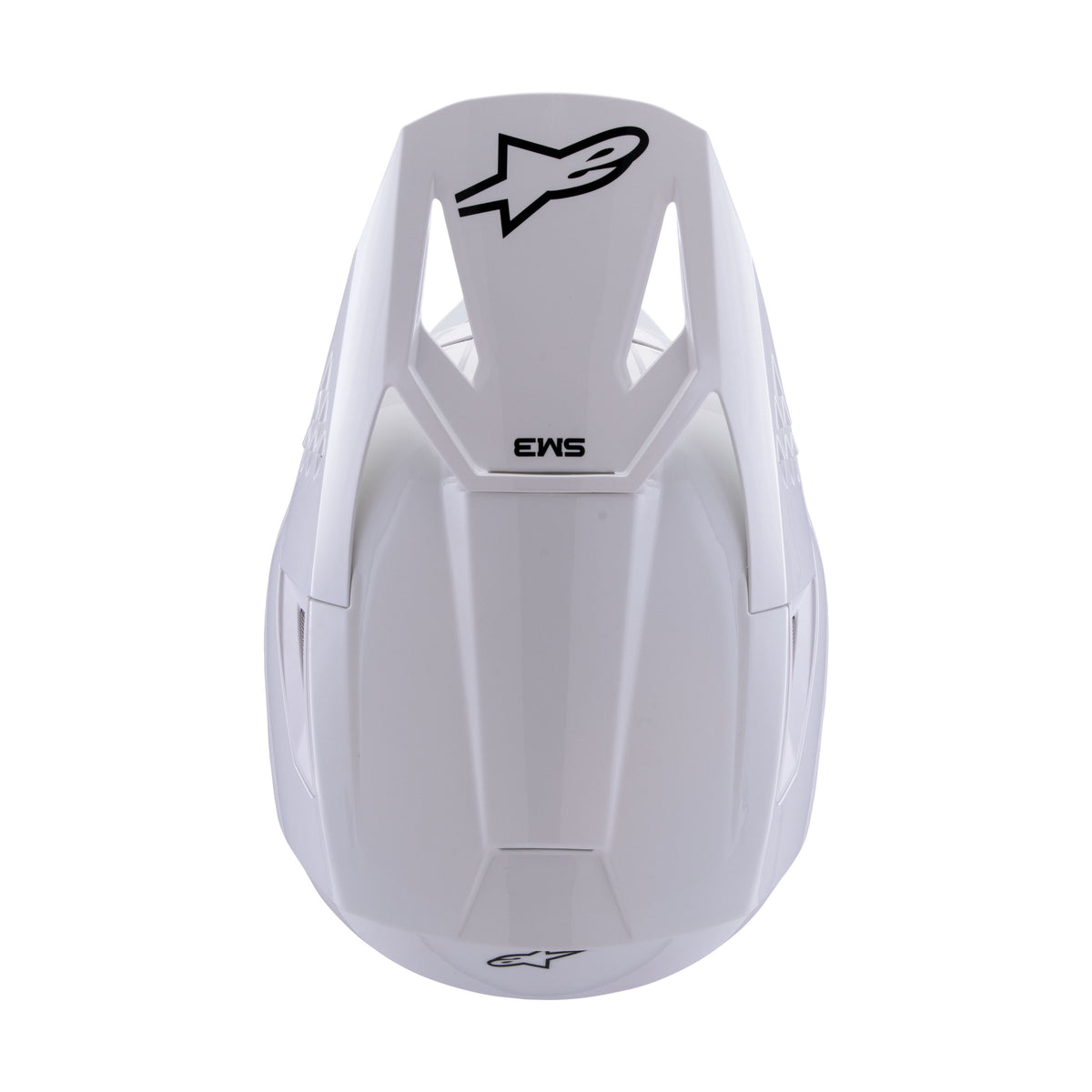 SM3 SOLID HELMET WHITE GLOSSY MD - 482-00117M-5