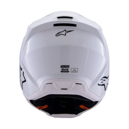 SM3 SOLID HELMET WHITE GLOSSY XL - 482-00117X-4