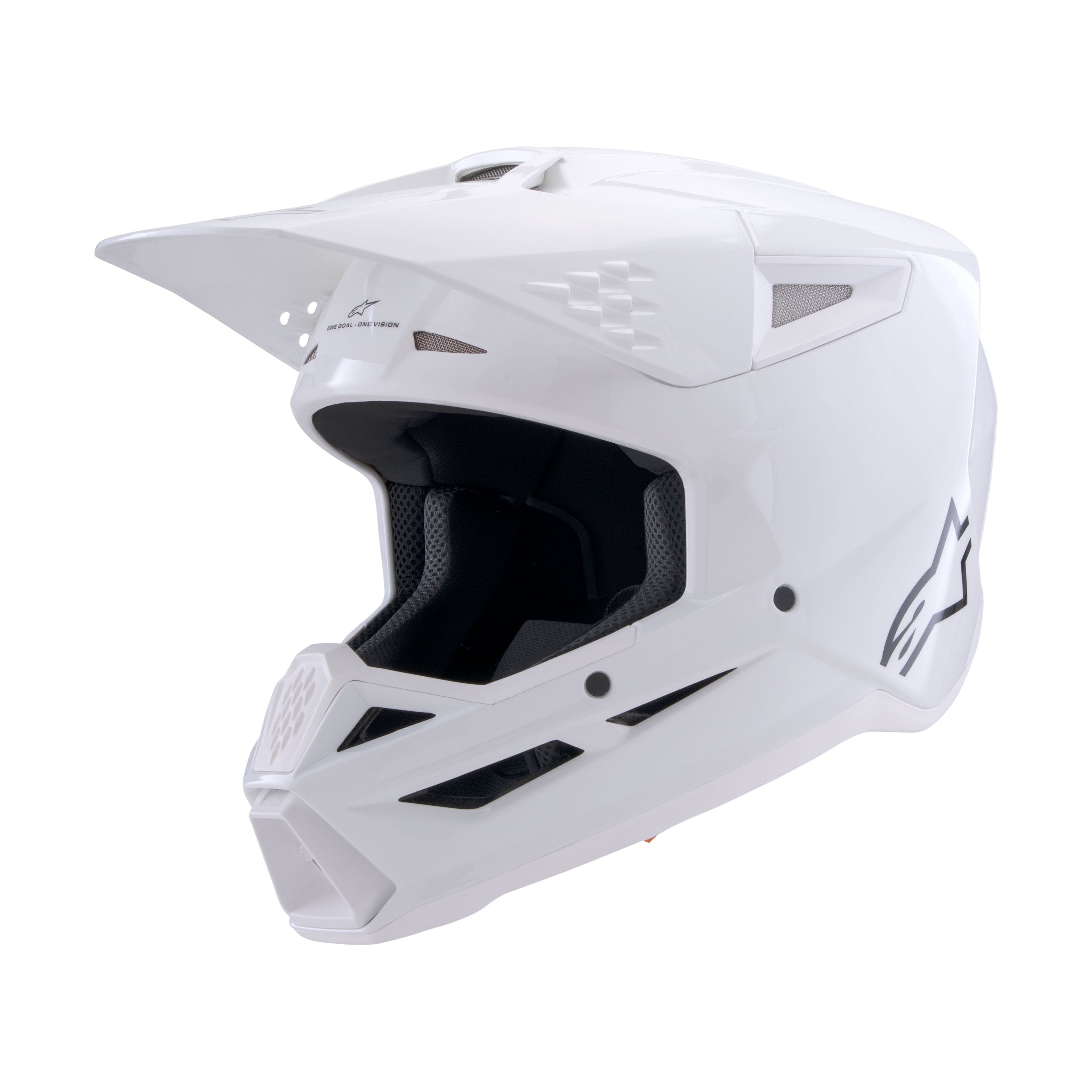 SM3 SOLID HELMET WHITE GLOSSY XL - 482-00117X