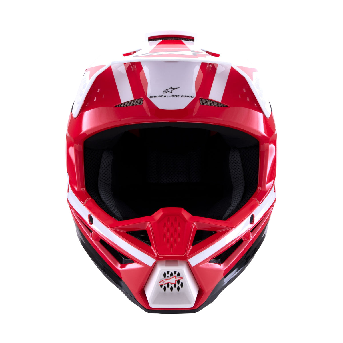SM3 HEAT HELMET RED/WHITE/BLACK GLOSSY LG - 482-00118L-1