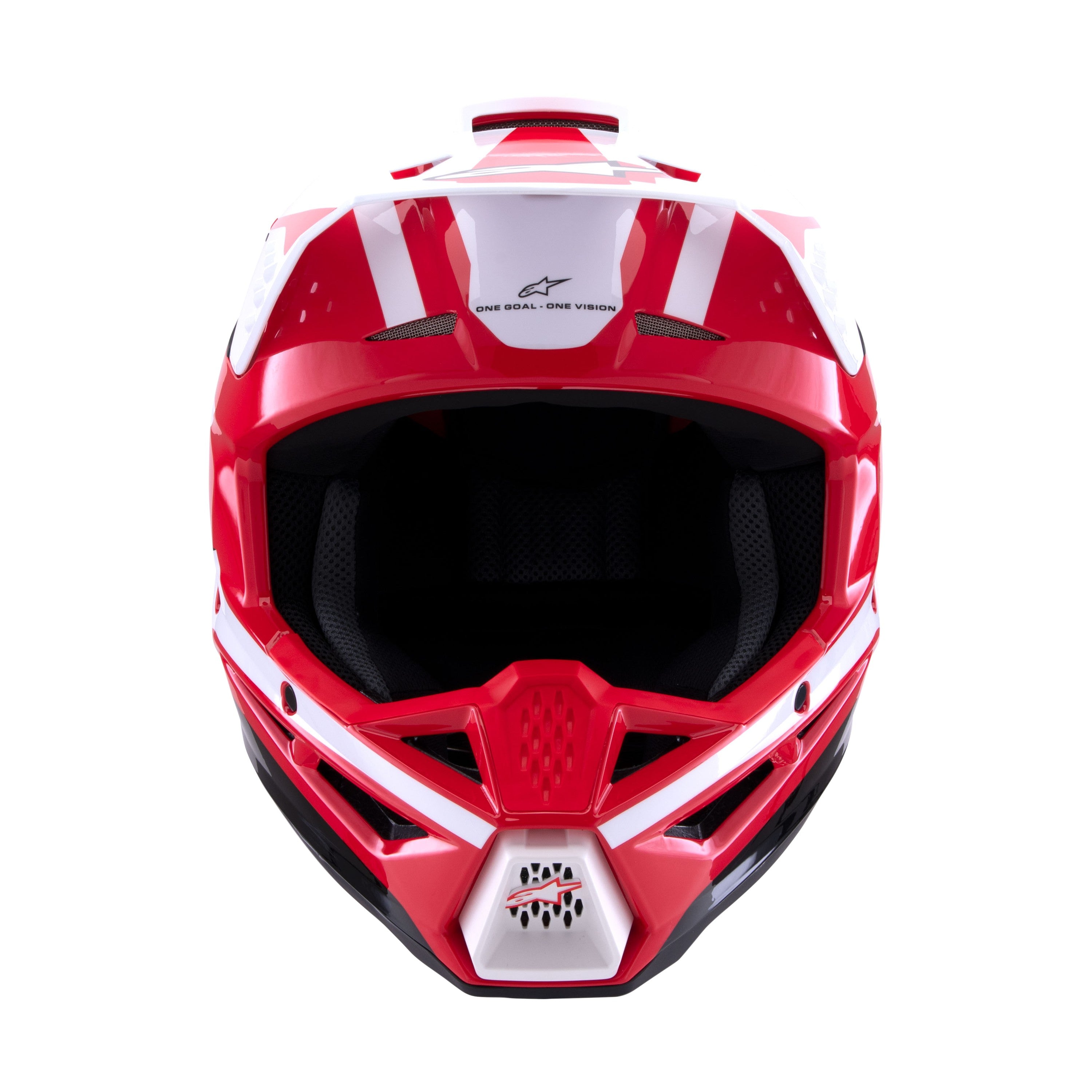 SM3 HEAT HELMET RED/WHITE/BLACK GLOSSY LG - 482-00118L-1