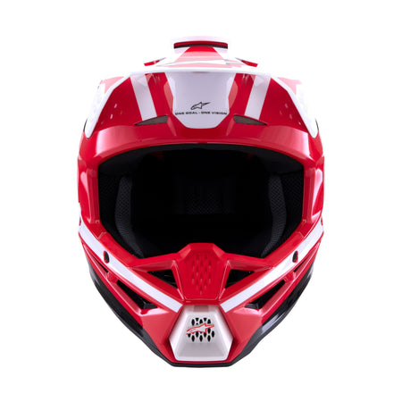 SM3 HEAT HELMET RED/WHITE/BLACK GLOSSY LG - 482-00118L-1