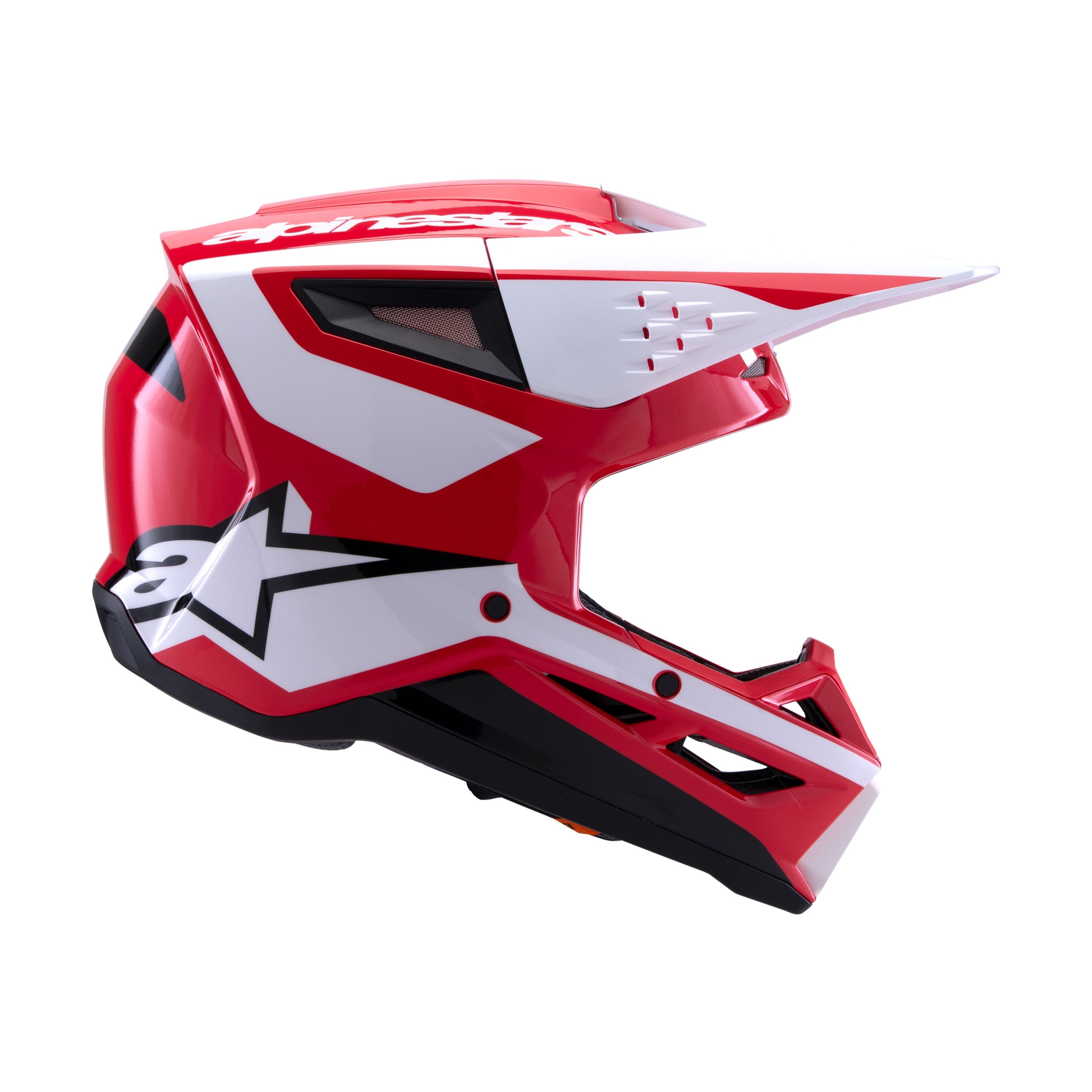 SM3 HEAT HELMET RED/WHITE/BLACK GLOSSY LG - 482-00118L-2
