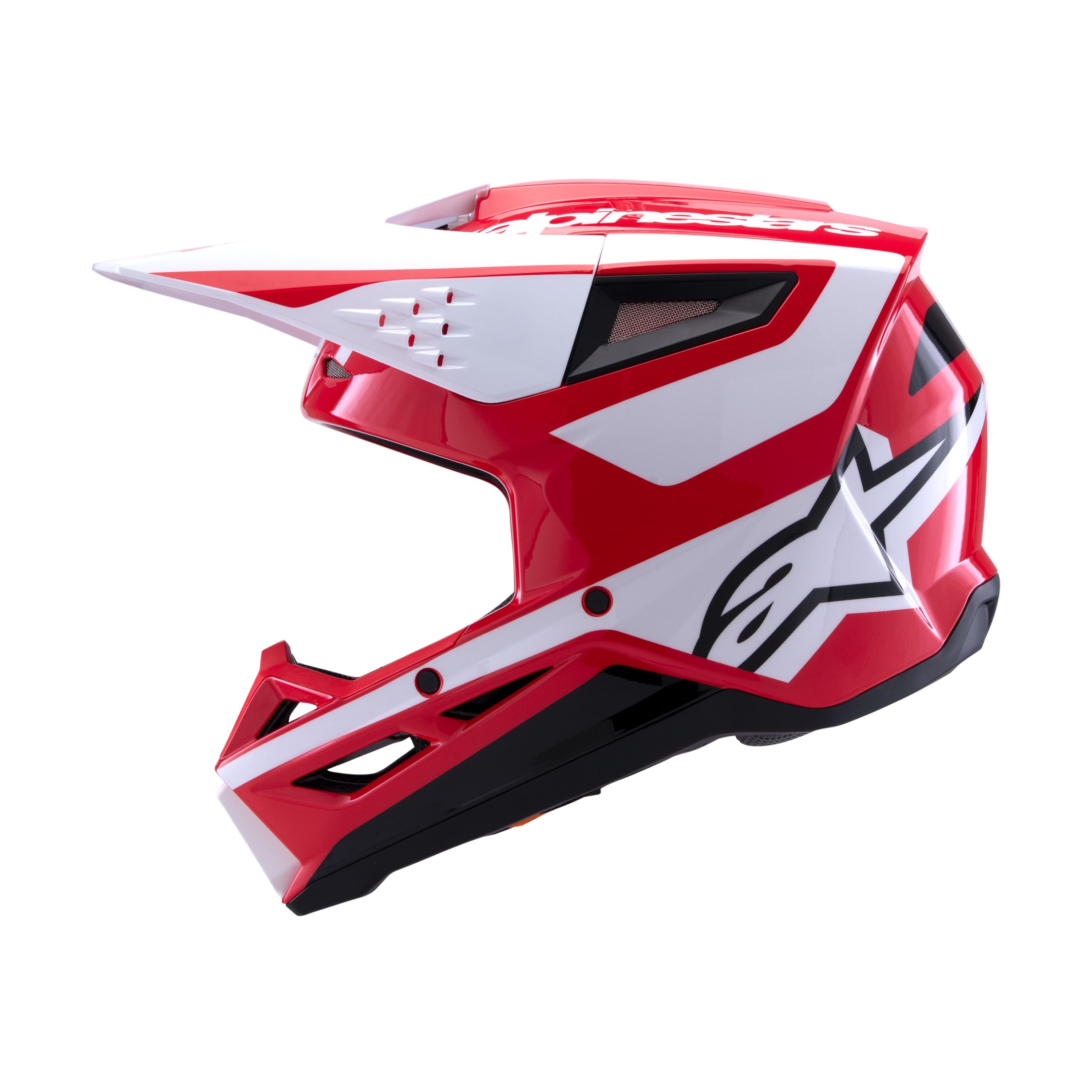 SM3 HEAT HELMET RED/WHITE/BLACK GLOSSY LG - 482-00118L-3