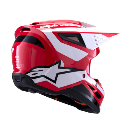 SM3 HEAT HELMET RED/WHITE/BLACK GLOSSY LG - 482-00118L-6