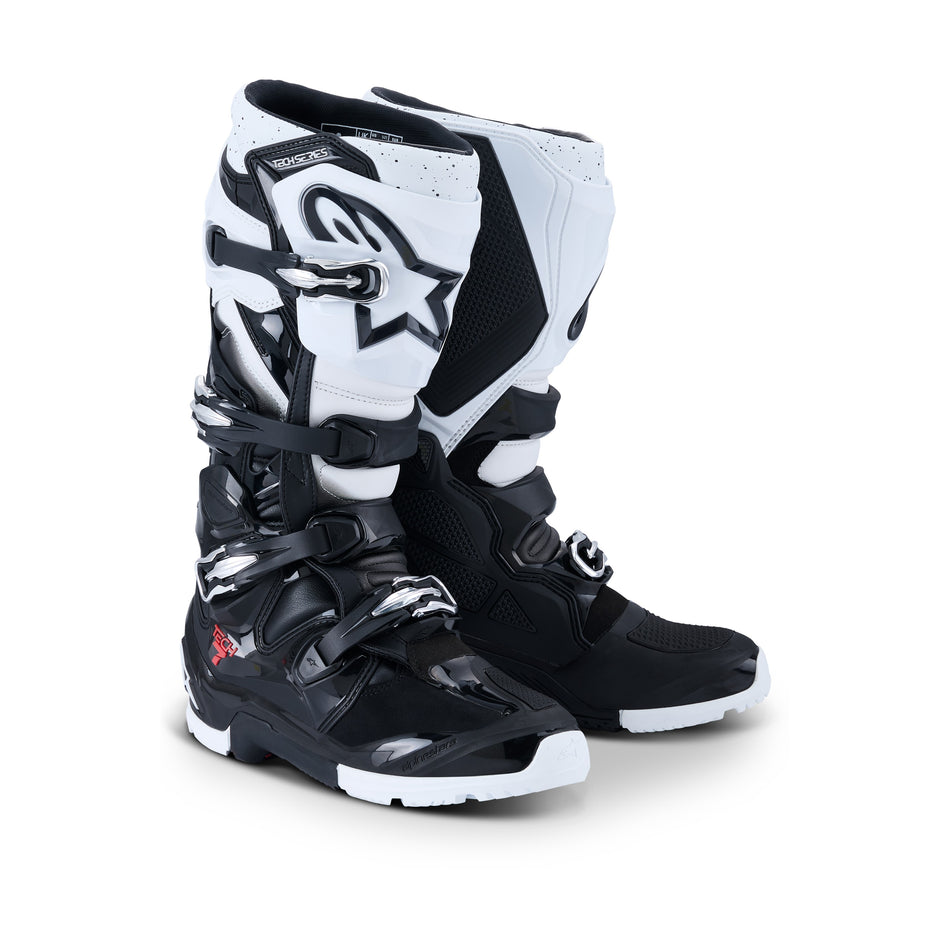 TECH 7 ENDURO BLACK/WHITE 11 - 482-0016411
