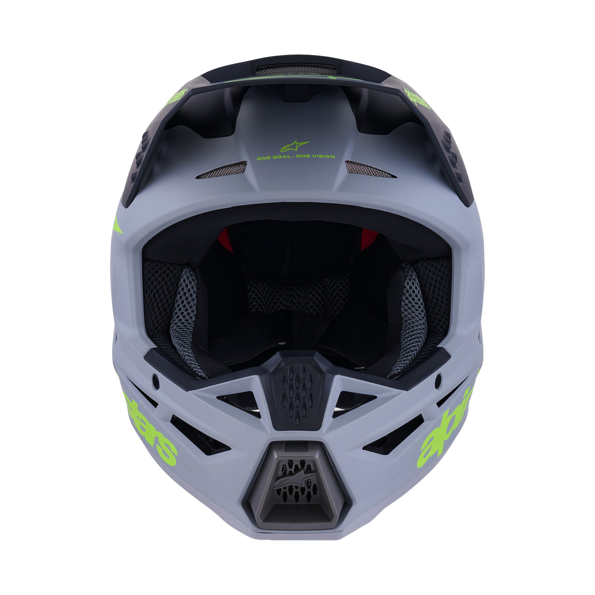 SM3 RADIUM HELMET GRY/BLK/YLW FLUO MATT LG - 482-00183L-6