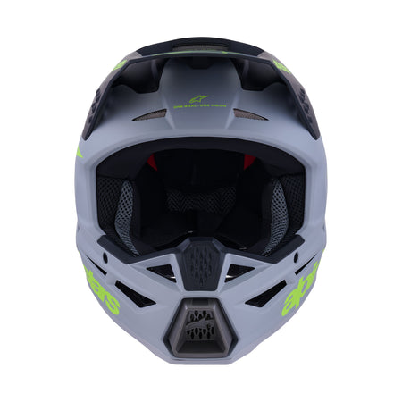 SM3 RADIUM HELMET GRY/BLK/YLW FLUO MATT LG - 482-00183L-6