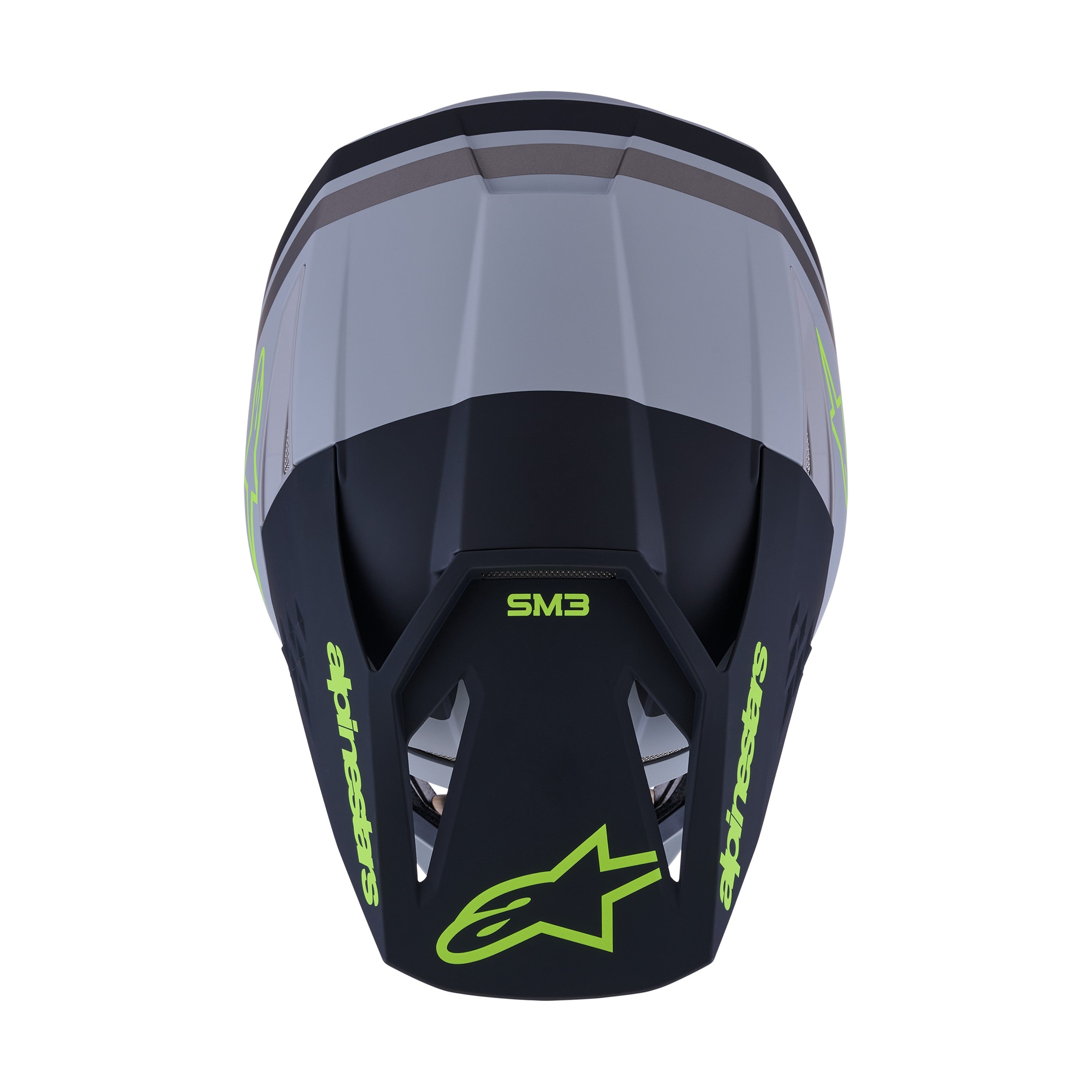 SM3 RADIUM HELMET GRY/BLK/YLW FLUO MATT XL - 482-00183X-3