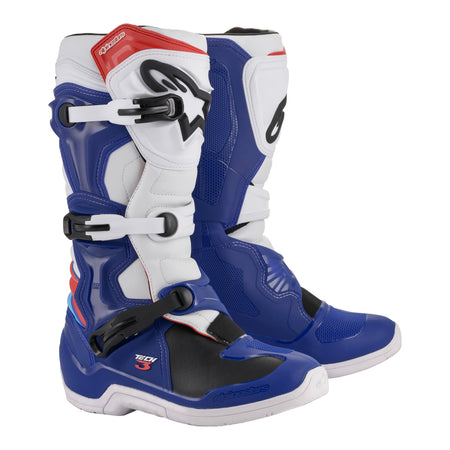 TECH 3 BOOTS BLUE/WHITE/RED SZ 12 - 482-04812