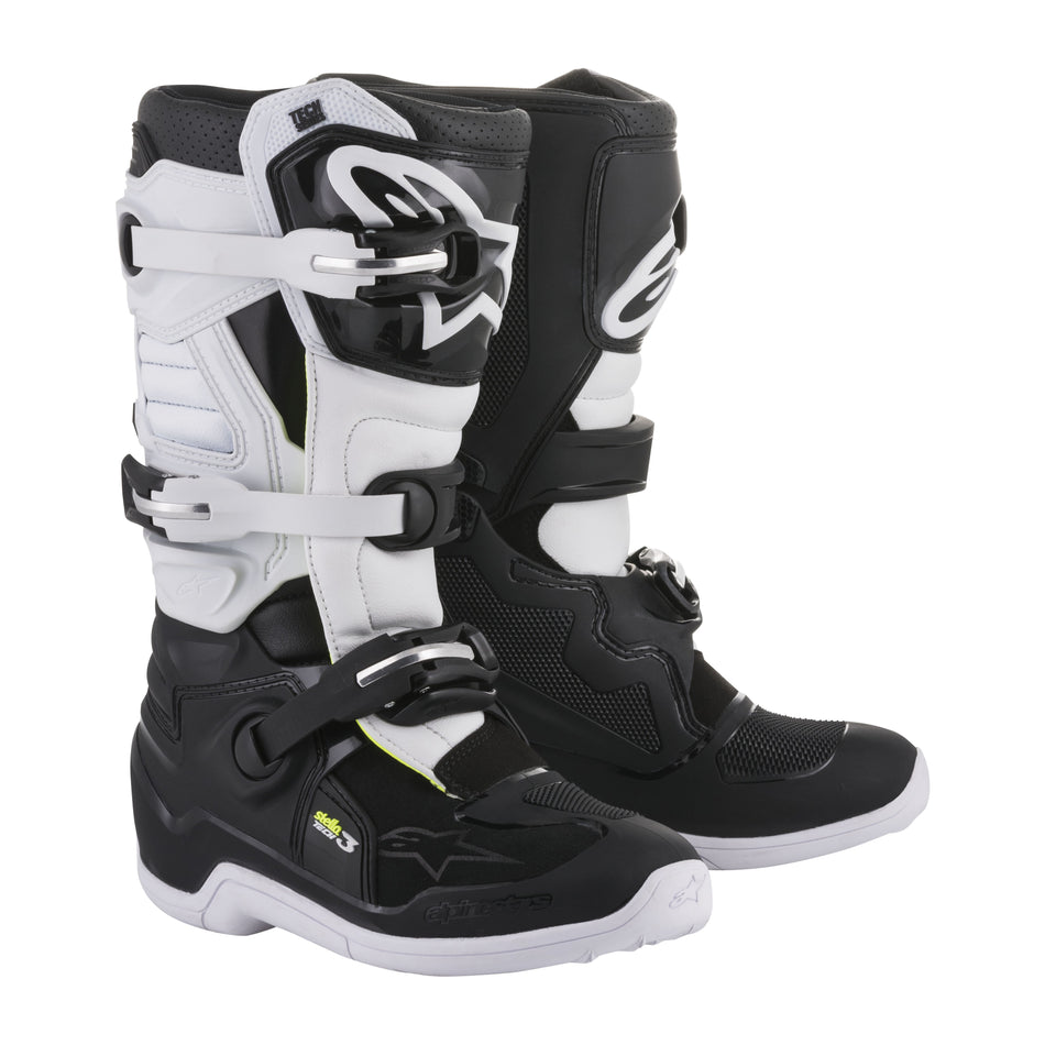 TECH 3 STELLA BOOTS BLACK/WHITE SZ 08 - 482-09018