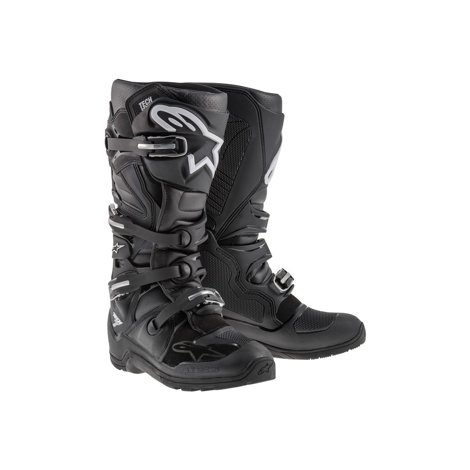 TECH 7 ENDURO BOOTS BLACK SZ 10 - 482-28110