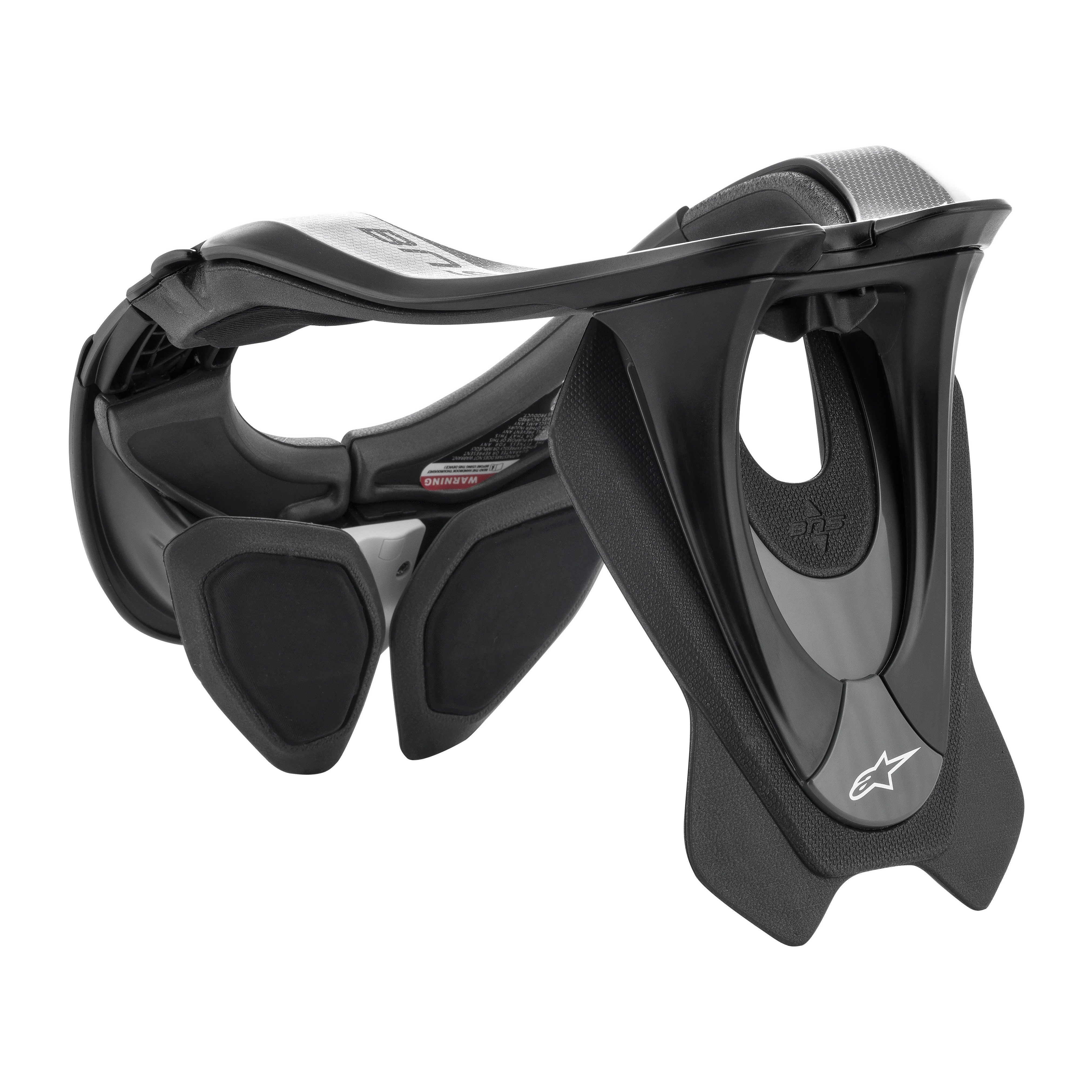 BNS TECH-2 NECK SUPPORT BLACK/COOL GREY XS-MD - 482-6012-1