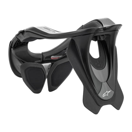 BNS TECH-2 NECK SUPPORT BLACK/COOL GREY XS-MD - 482-6012-1