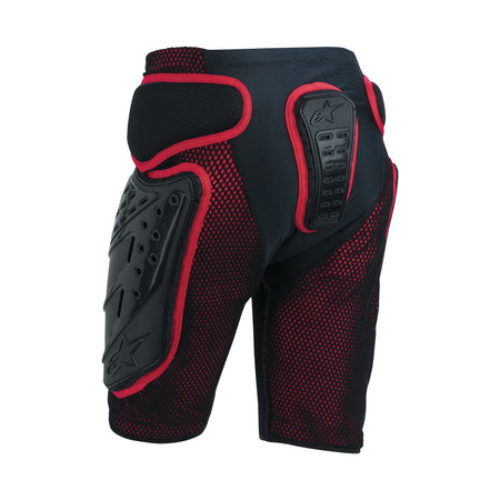 FREERIDE SHORTS BLACK/RED 2X - 482-60502X-1