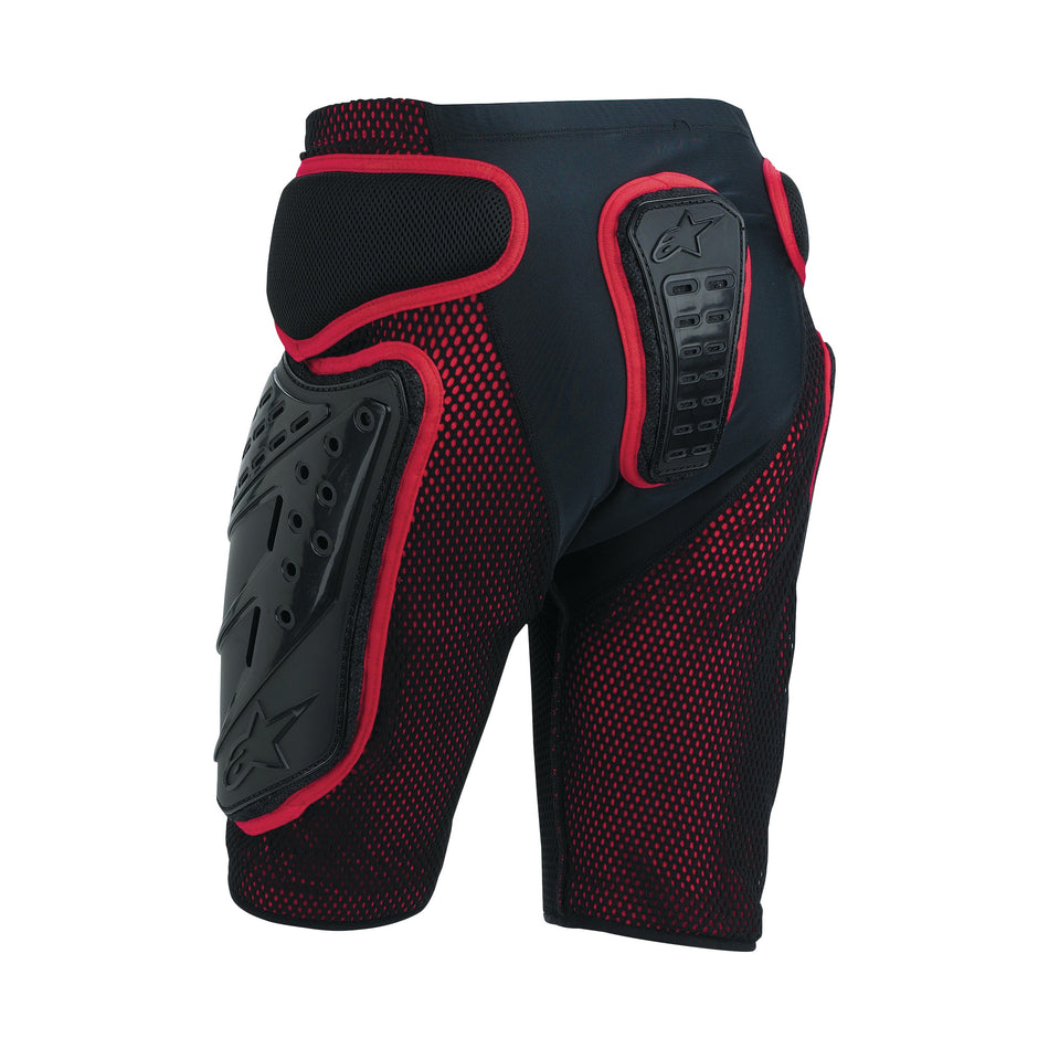 FREERIDE SHORTS BLACK/RED 2X - 482-60502X-1