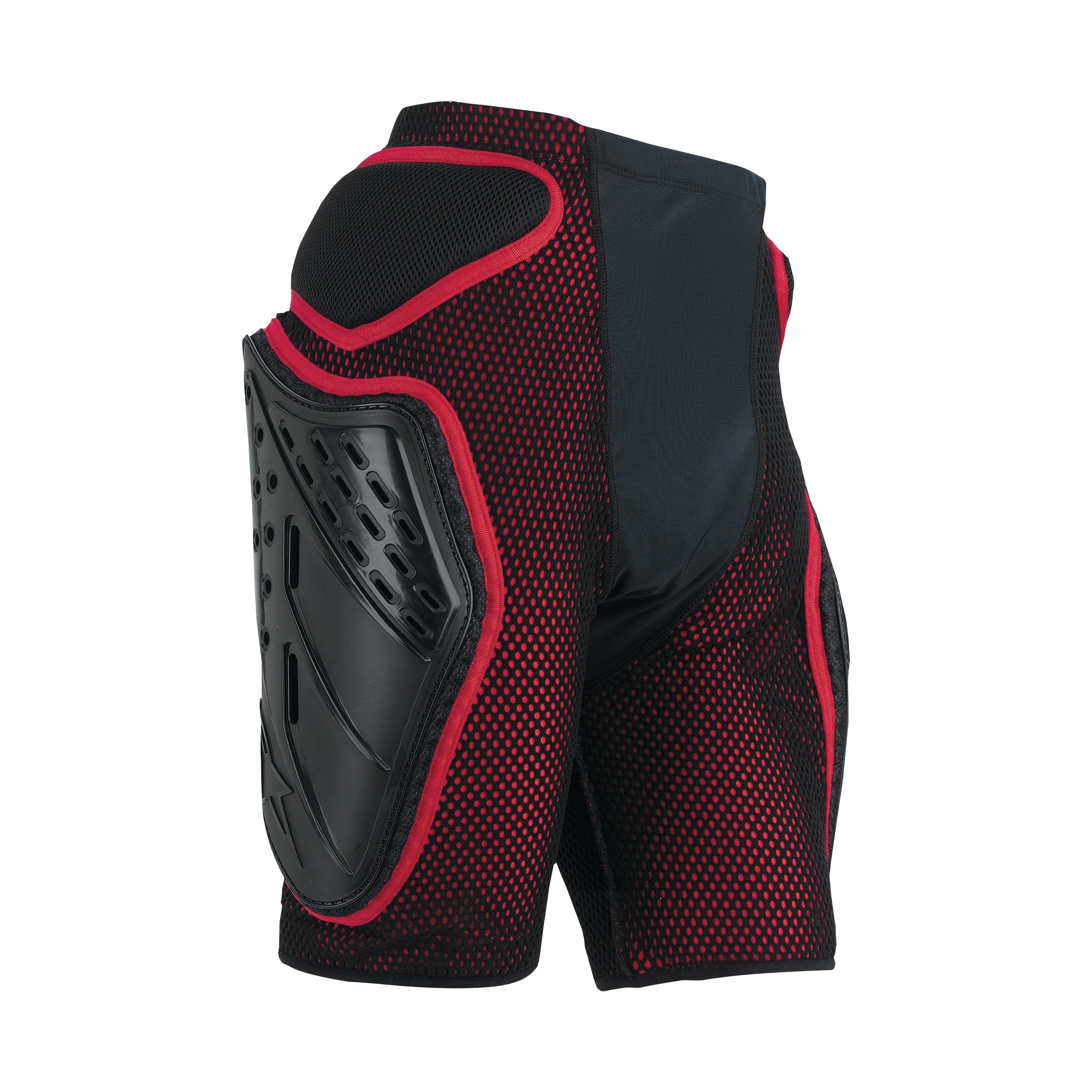 FREERIDE SHORTS BLACK/RED 2X - 482-60502X