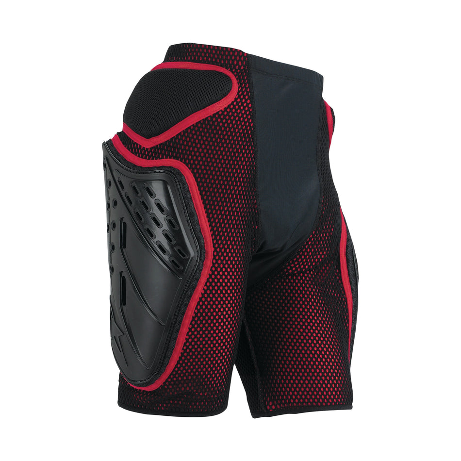 FREERIDE SHORTS BLACK/RED 2X - 482-60502X
