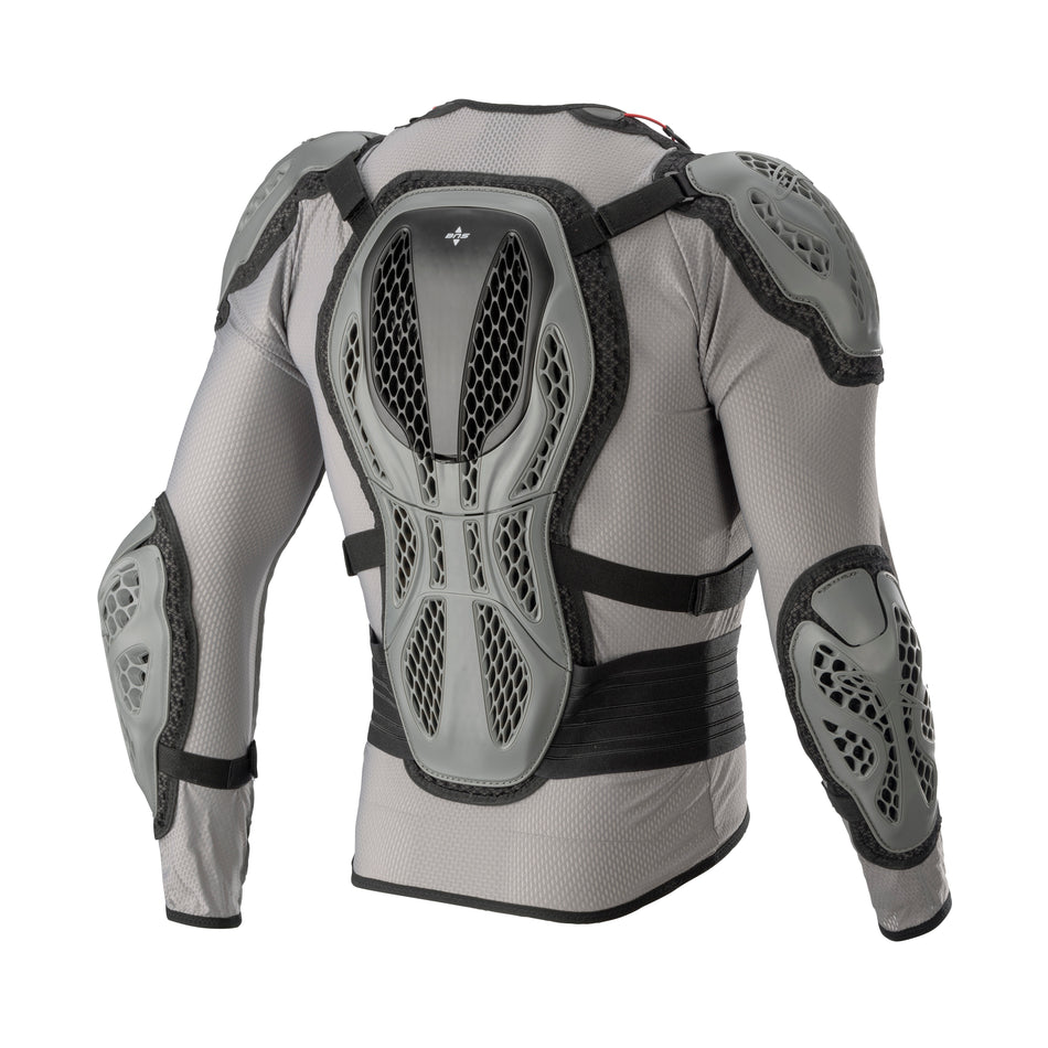 BIONIC ACTION JACKET DK GREY/ASH GREY/YLW FLUO MD - 482-6106M-1