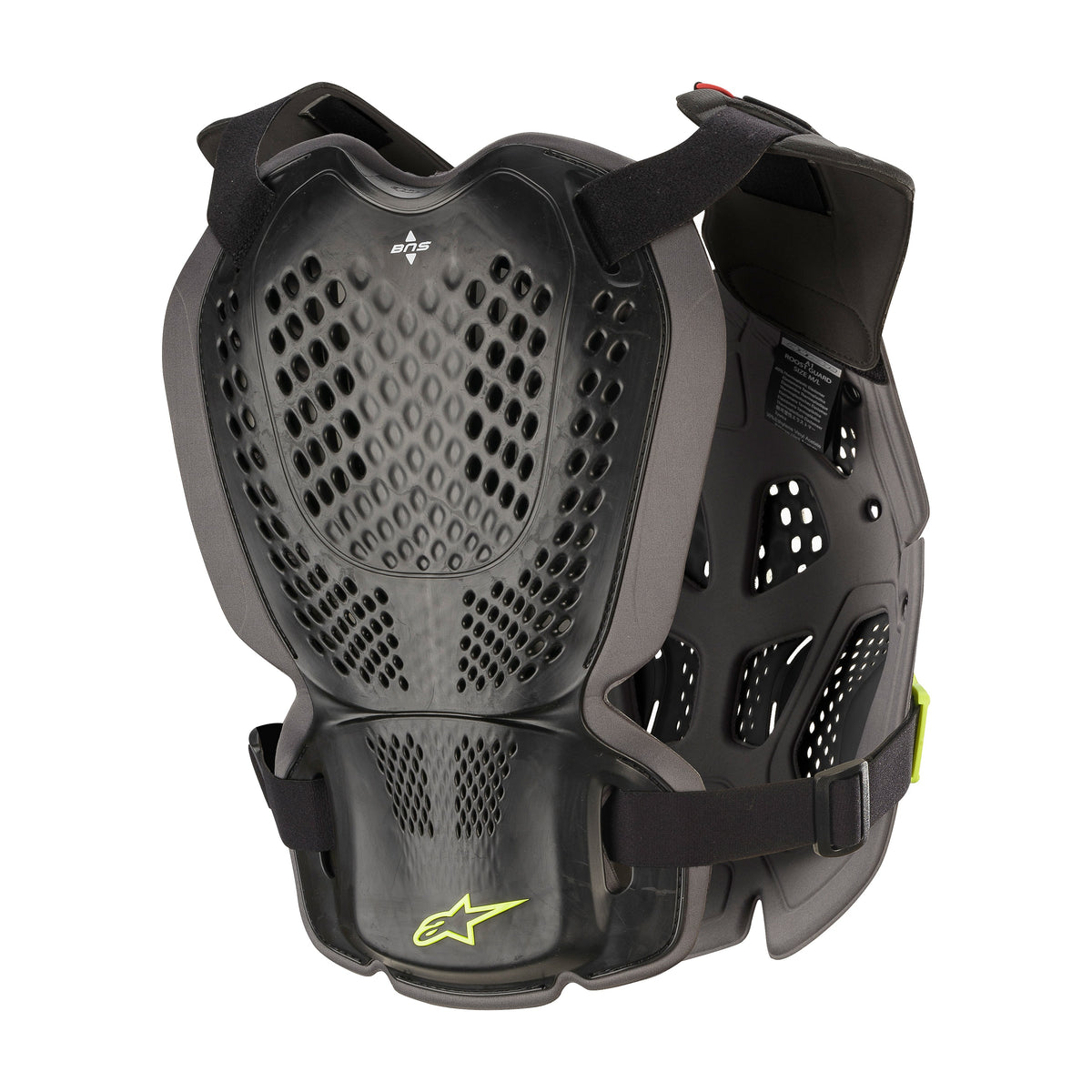 A-1 PLUS CHEST PROTECTOR BLK/ANTH/FLUO YLW MD/LG - 482-62006-1