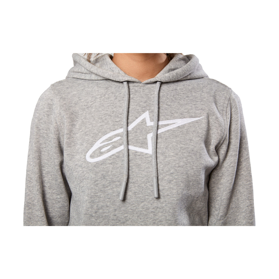 WOMENS AGELESS V2 HOODIE GREY HEATHER 2X - 482-760482X-1