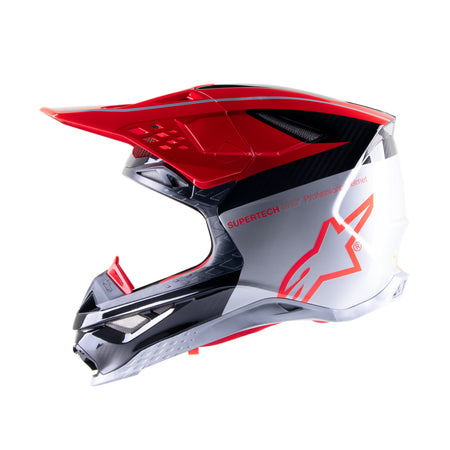 S-M10 HELMET ACUMEN LE RED FLAKE/BLACK/SILVER XL - 482-9020X-2