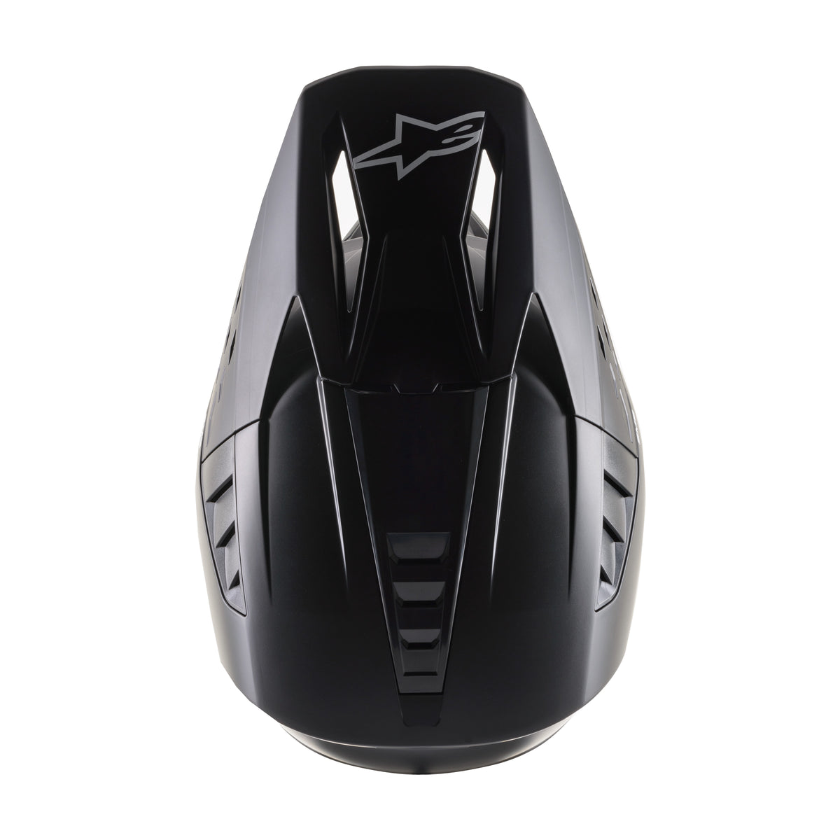 S-M5 SOLID HELMET BLACK MATTE LG - 482-9200L-4