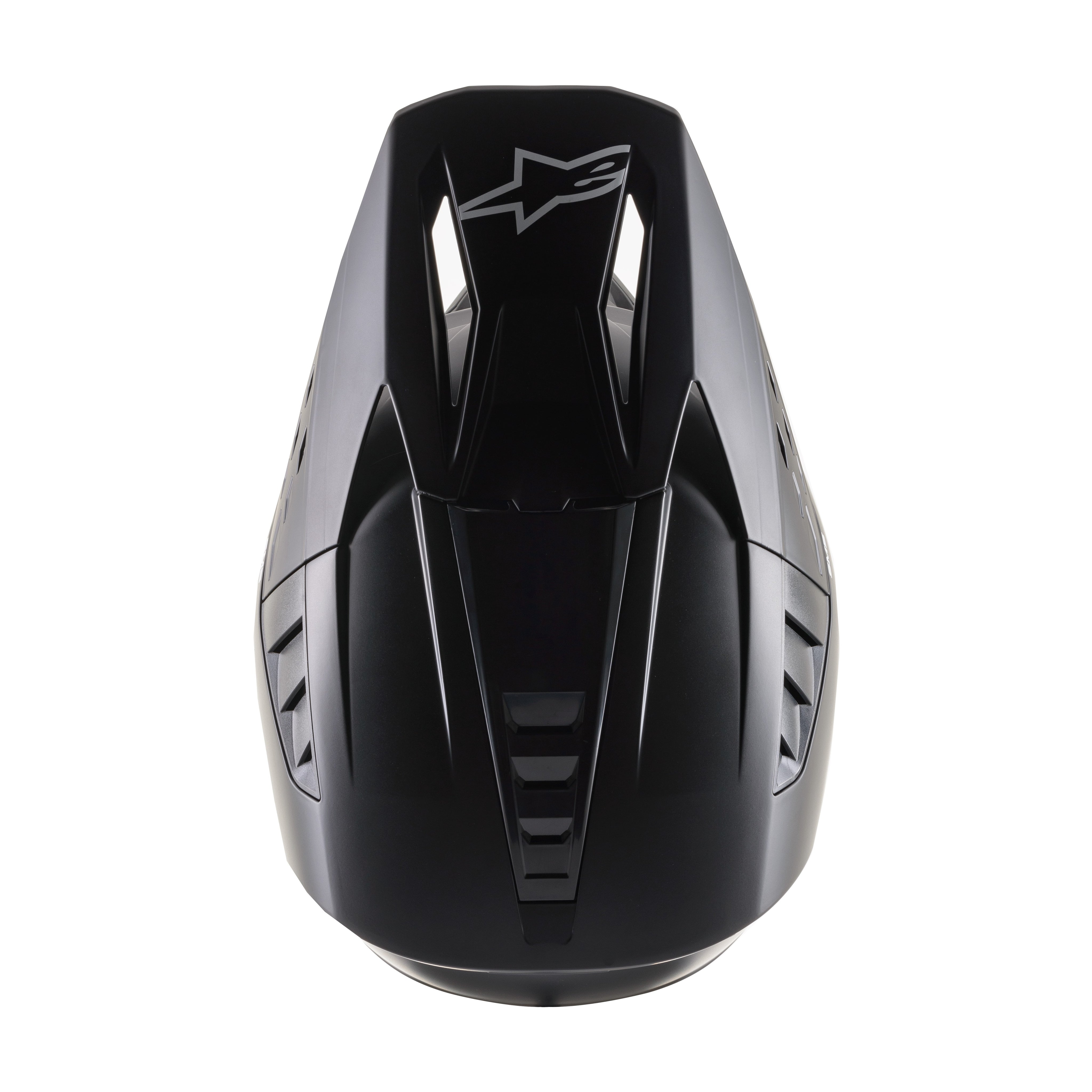 S-M5 SOLID HELMET BLACK MATTE LG - 482-9200L-4