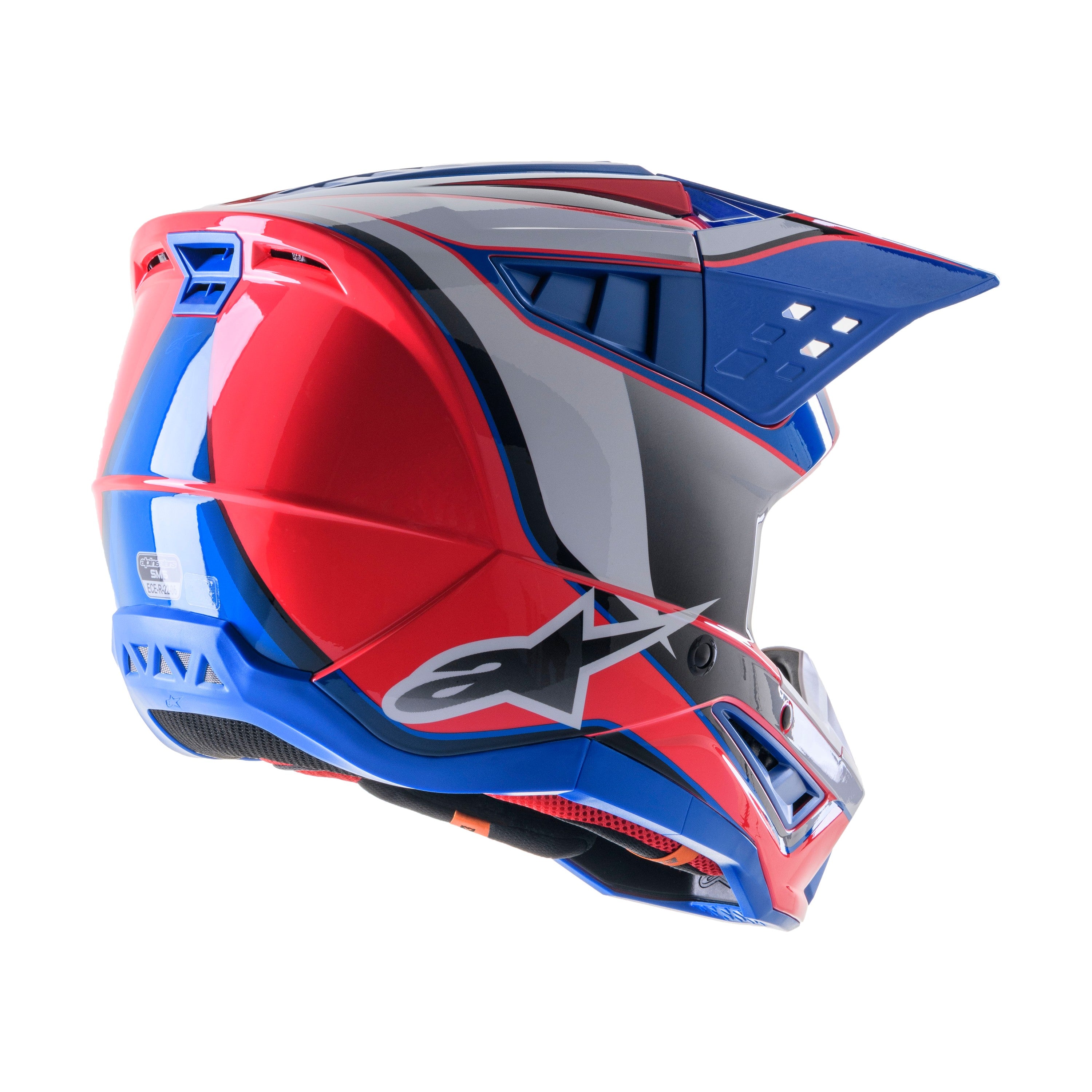 S-M5 SAIL HELMET WHT/DIVA PNK/ENAMEL BLU G SM - 482-9232S-1