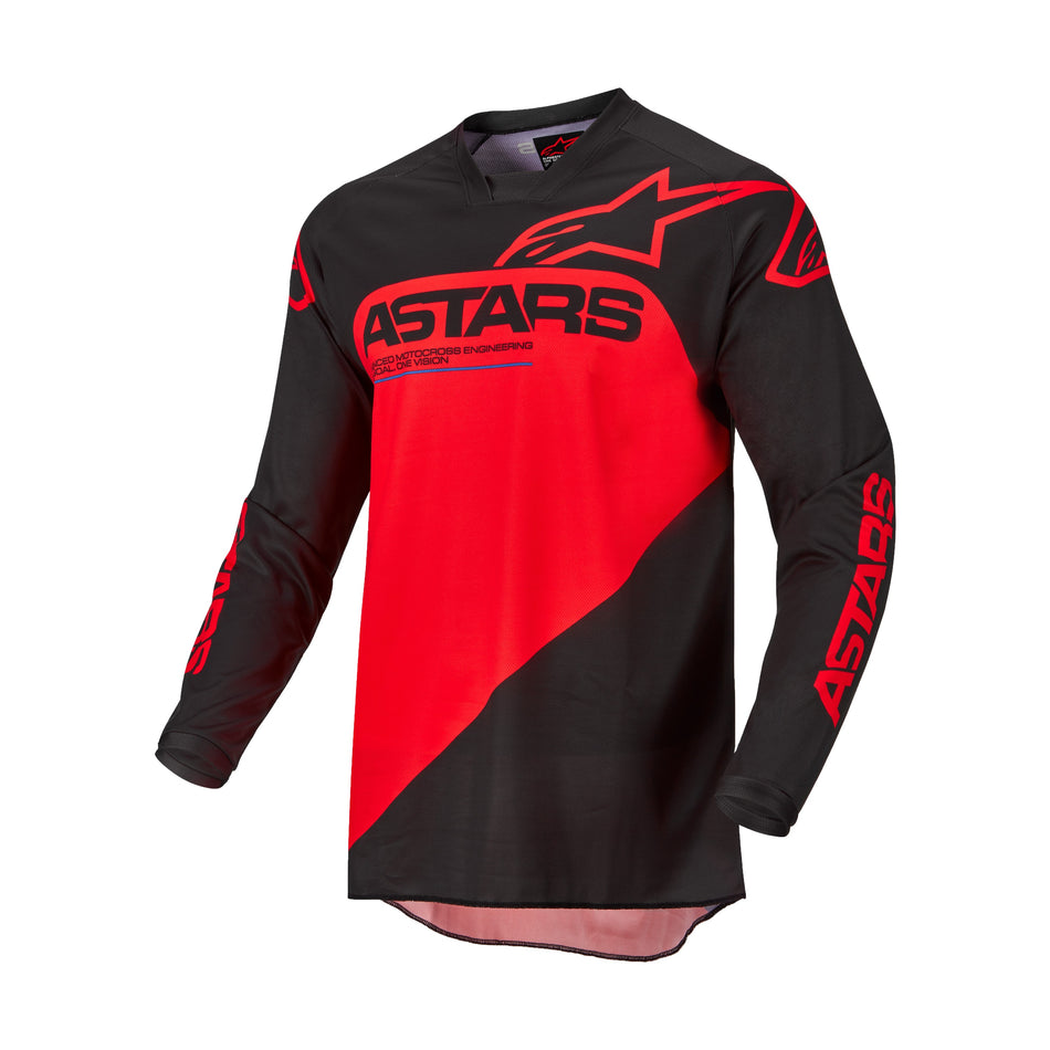RACER SUPERMATIC JERSEY BLACK/BRIGHT RED XL - 482-9736X