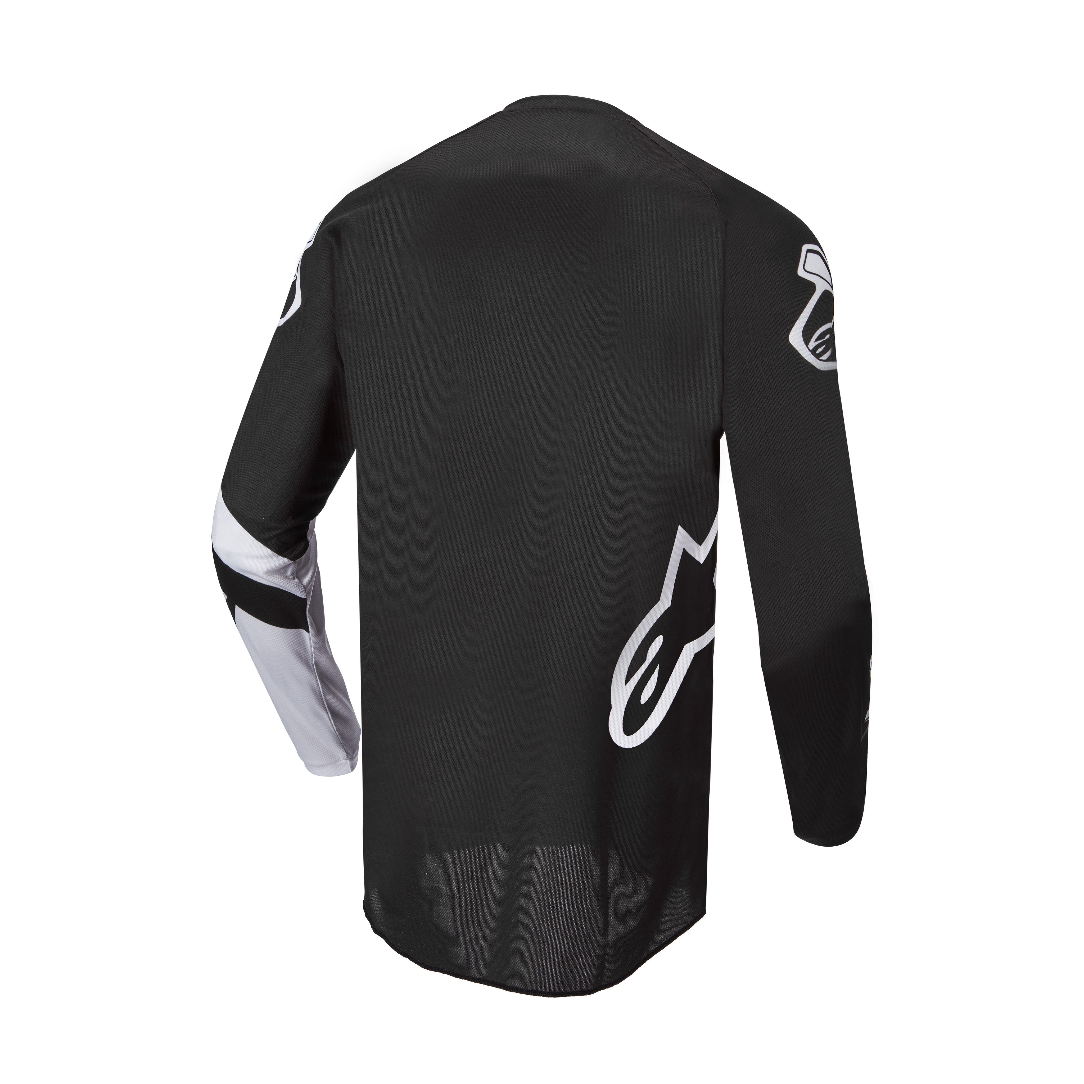 FLUID CHASER JERSEY BLACK/WHITE LG - 482-9742L-1